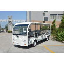 Ce Certificated 23 Seats Electric Closed Shuttle Bus